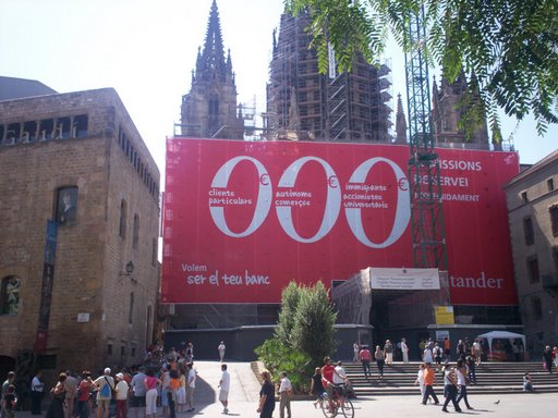 the cathedral in barcelona