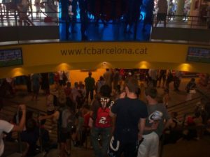 fan shop in Camp Nou